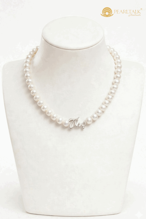 CHUỖI NGỌC TRAI SUNRISE MÀU TRẮNG CHỮ THỌ&nbsp;